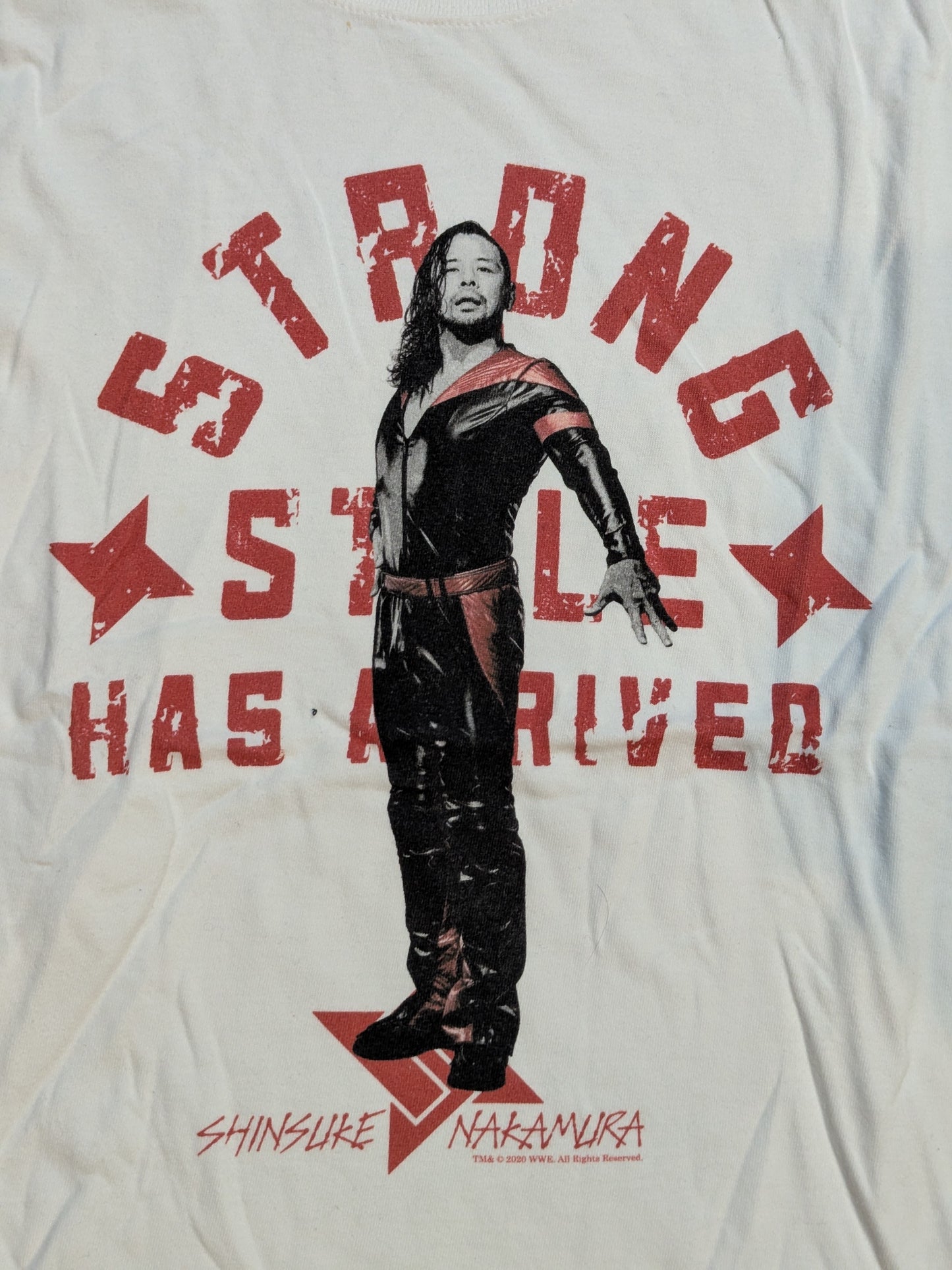 中邑真輔×TWOPLATOONS コラボTシャツ(WWE(2020) / ホワイト)