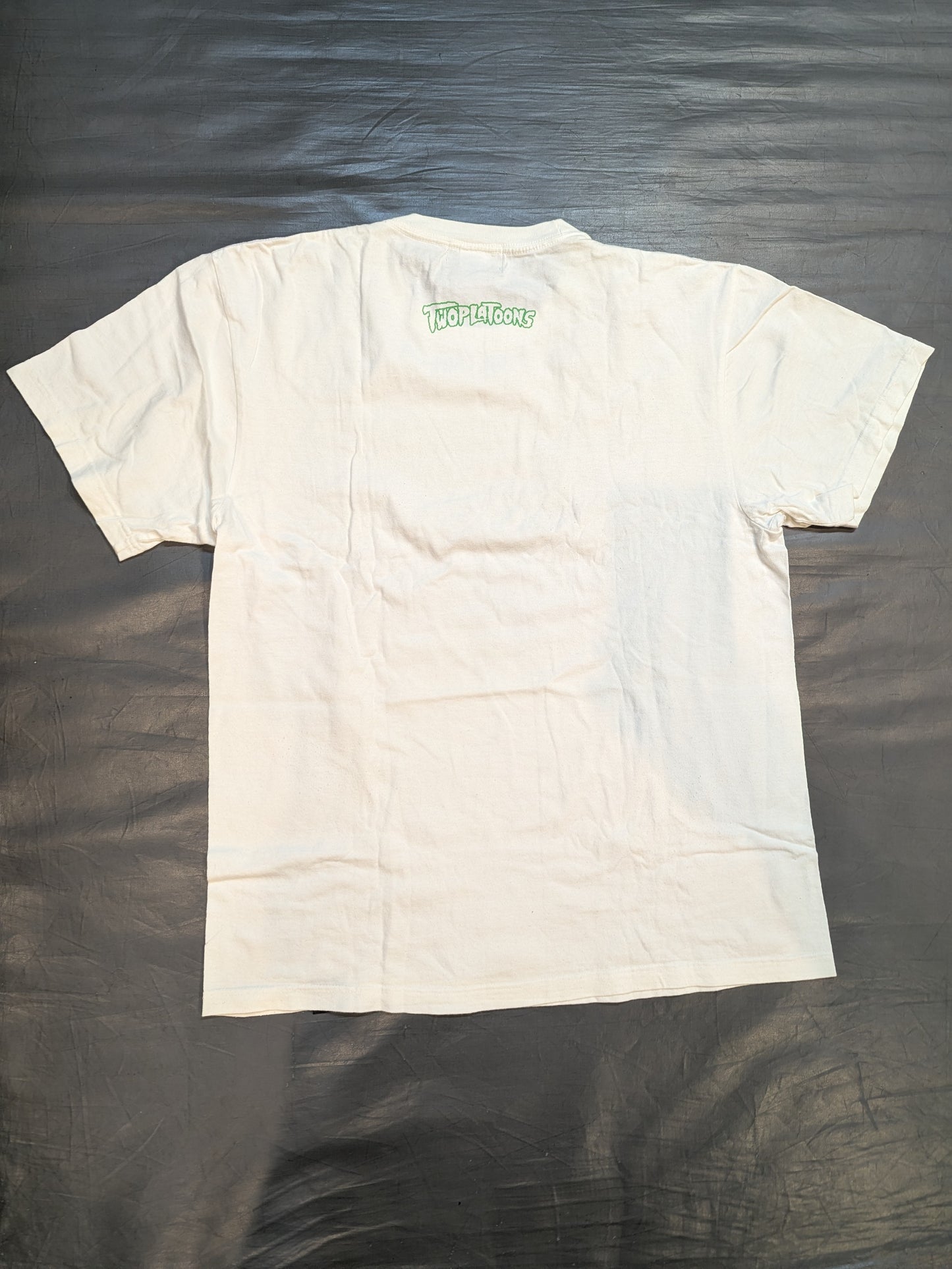 ランディ・サベージ×TWOPLATOONS コラボTシャツ①(WWE(2018) / ホワイト×グリーン)