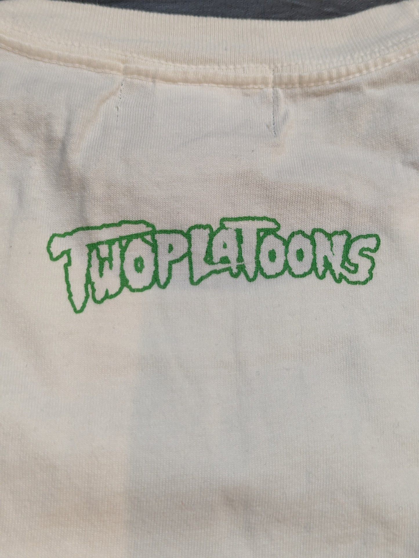ランディ・サベージ×TWOPLATOONS コラボTシャツ①(WWE(2018) / ホワイト×グリーン)