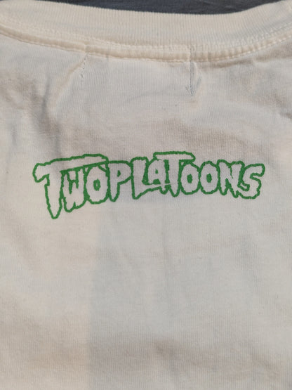 ランディ・サベージ×TWOPLATOONS コラボTシャツ①(WWE(2018) / ホワイト×グリーン)