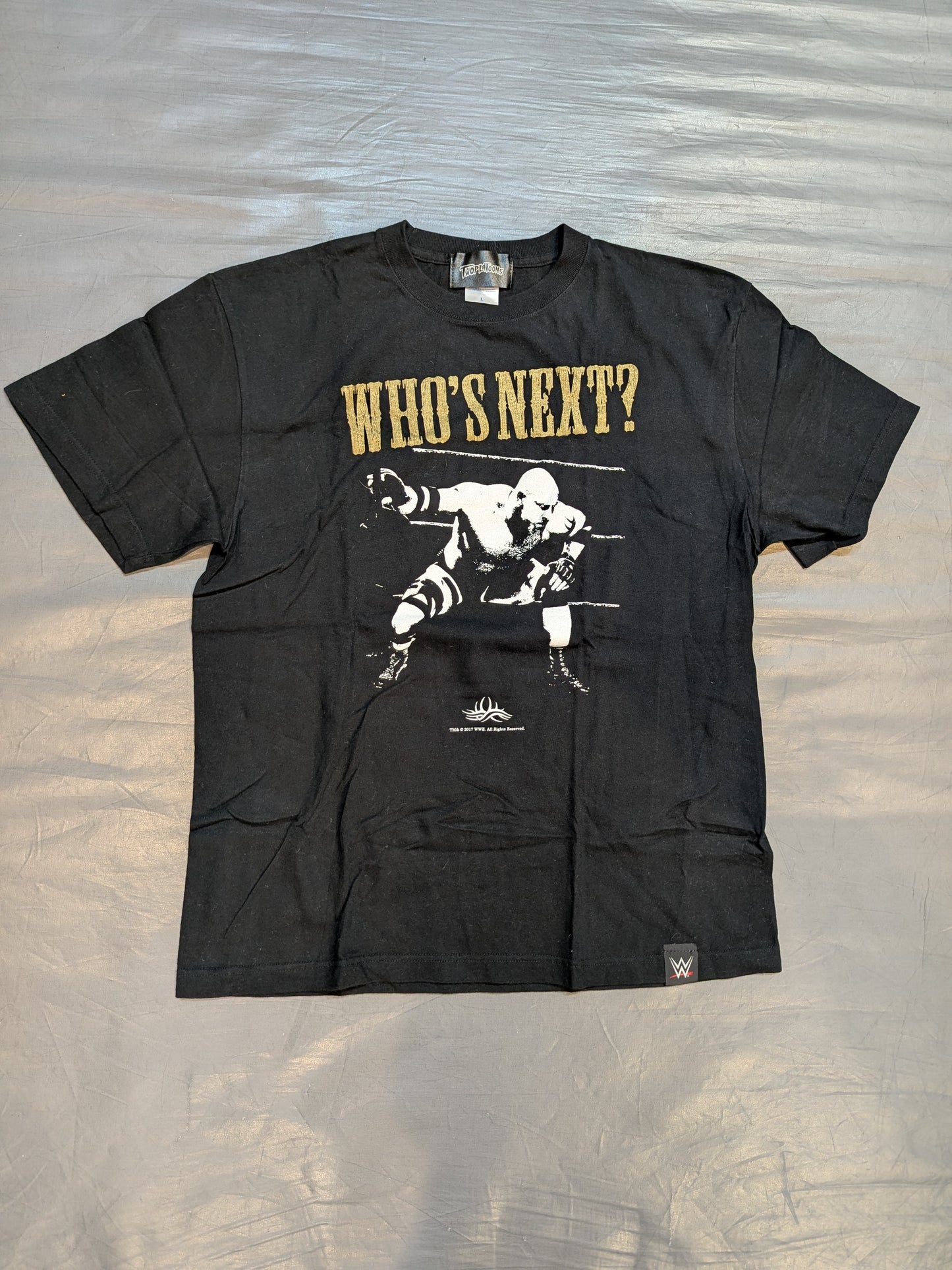Goldberg × TWOPLATOONS Collaboration T-Shirt (WWE (2017) / Black)