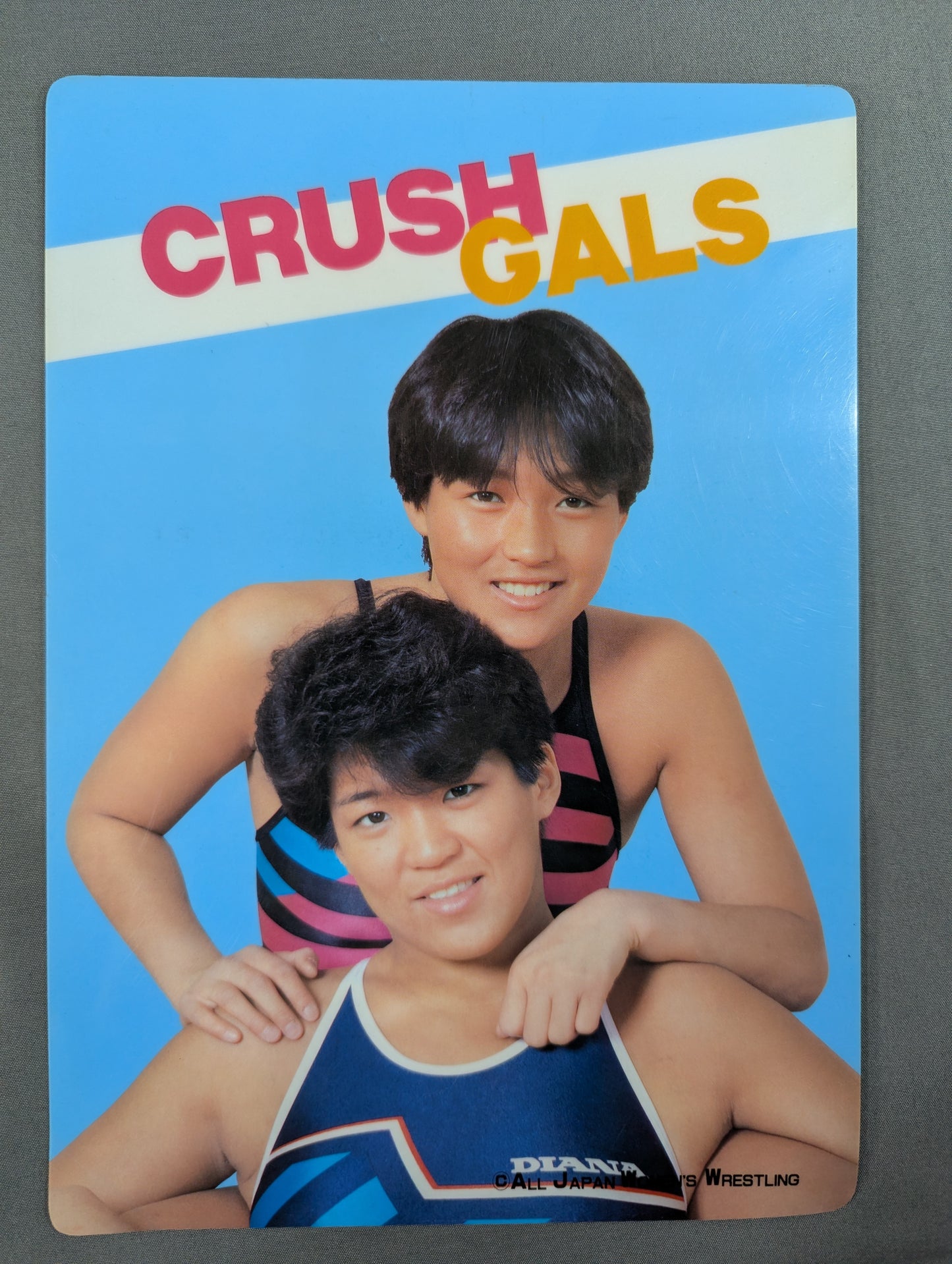 ★ ★ Original Jumping Bomb Angels  & Crash Gals Shitajiki (Pencil board) 
