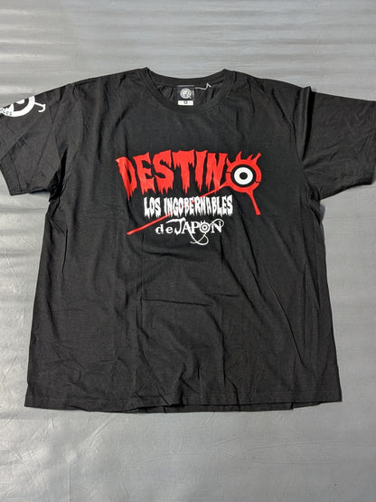 内藤哲也「DESTINO」Tシャツ(ブラック)