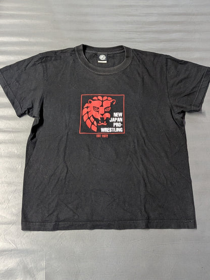 ライオンマーク スクエア Tシャツ(ブラック)