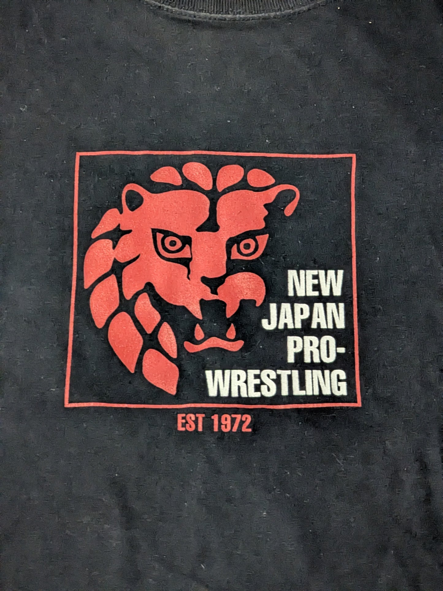 ライオンマーク スクエア Tシャツ(ブラック)