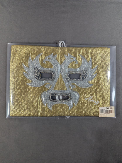 ★BIBLIO PHILIC × HAOMING★ BOOK MASK / Book Cover (Gold× Silver)