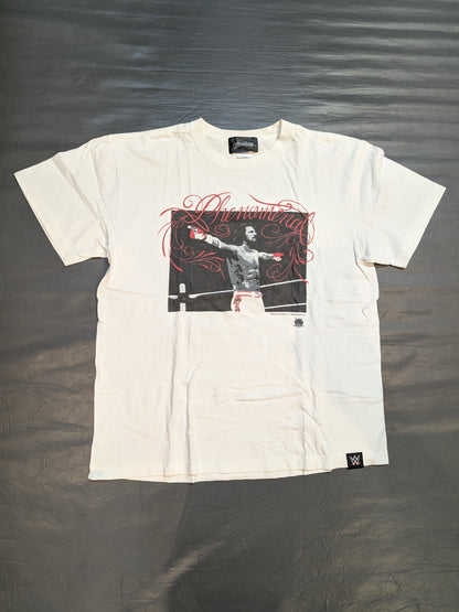 AJスタイルズ×TWOPLATOONS コラボTシャツ②(WWE(2016) / ホワイト×レッド)
