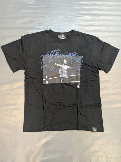 AJ Styles ×TWOPLATOONS Collaboration T-Shirts (3) (WWE (2016) / Black × Blue)