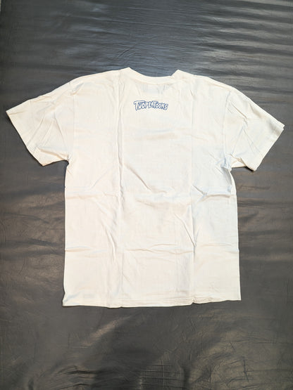 AJスタイルズ×TWOPLATOONS コラボTシャツ④(WWE(2016) / ホワイト×ブルー)