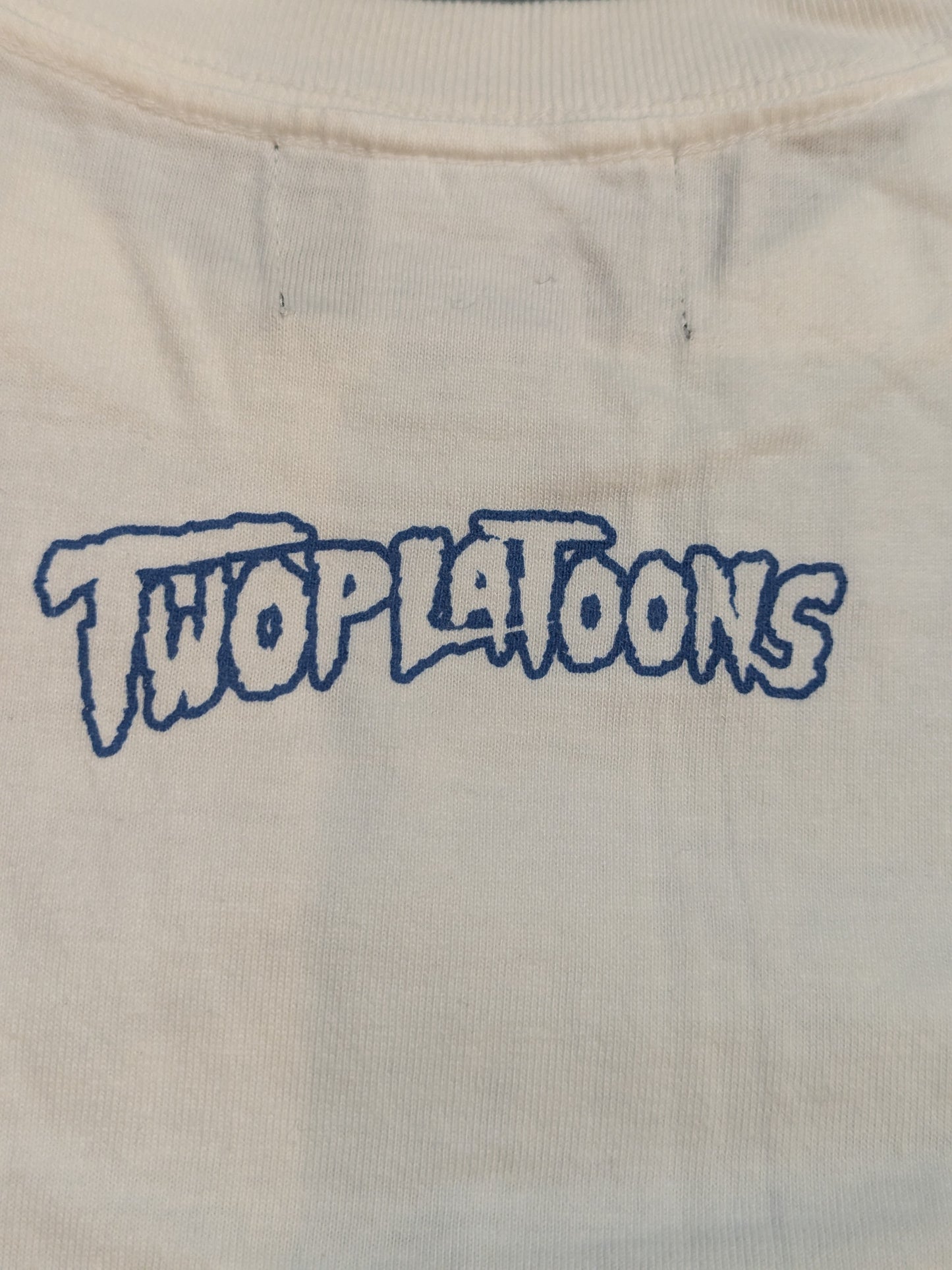 AJスタイルズ×TWOPLATOONS コラボTシャツ④(WWE(2016) / ホワイト×ブルー)