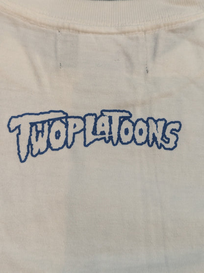 AJスタイルズ×TWOPLATOONS コラボTシャツ④(WWE(2016) / ホワイト×ブルー)