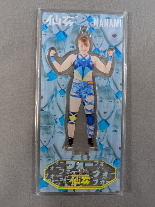 【hand signed autograph】 Manami Fairy Acrylic Stand Keychain
