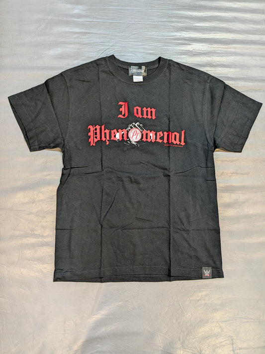 AJスタイルズ×TWOPLATOONS コラボTシャツ⑥(WWE(2019) / ブラック×レッド)