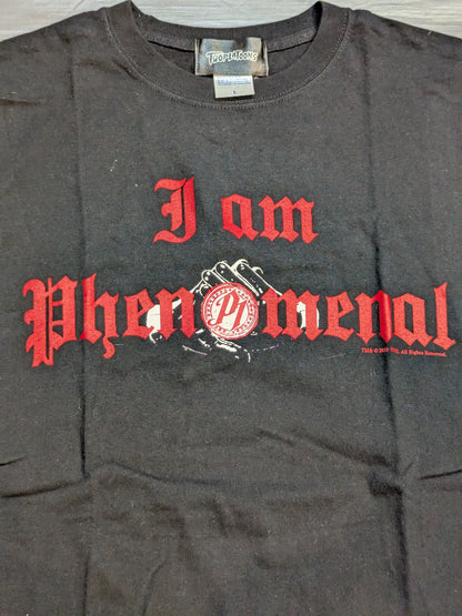 AJ Styles ×TWOPLATOONS Collaboration T-Shirts (6) (WWE (2019) / Black × Red)