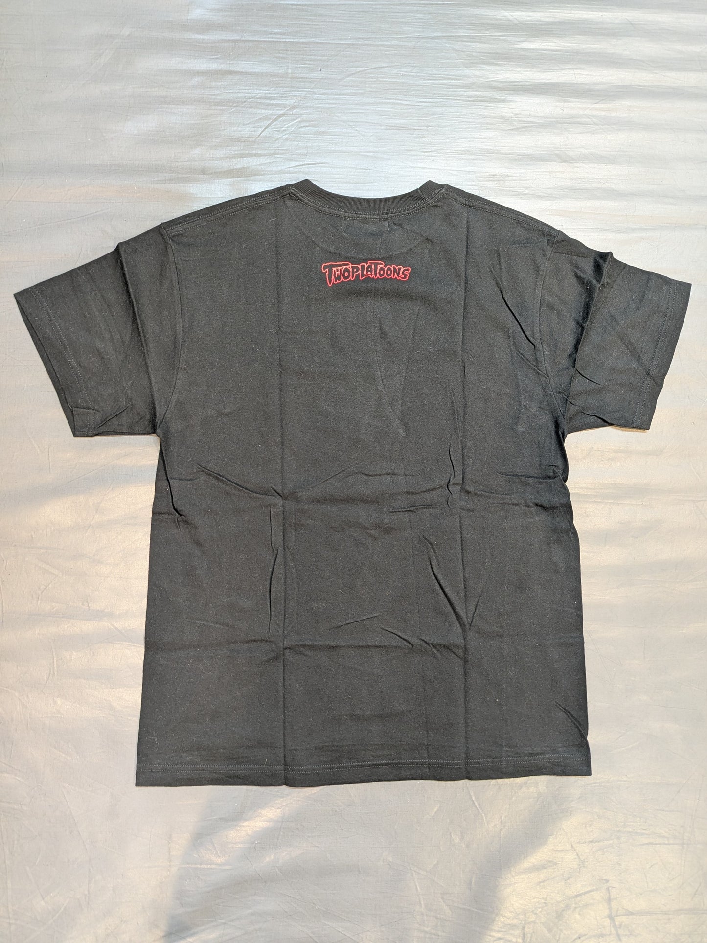 AJ Styles ×TWOPLATOONS Collaboration T-Shirts (6) (WWE (2019) / Black × Red)