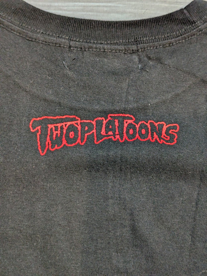 AJ Styles ×TWOPLATOONS Collaboration T-Shirts (6) (WWE (2019) / Black × Red)