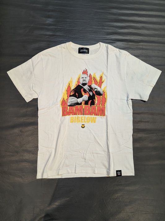 バンバン・ビガロ×TWOPLATOONS コラボTシャツ(WWE(2018) / ホワイト)