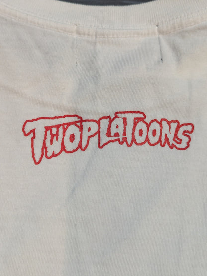 Bam Bam Bigelow ×TWOPLATOONS Collaboration T-Shirt (WWE (2018) / White)