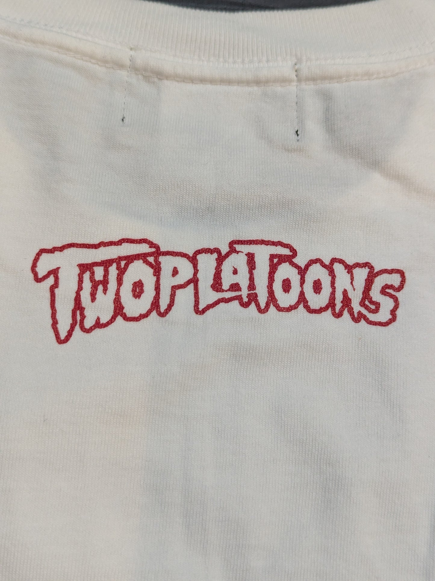 Iron Sheik × TWOPLATOONS Collaboration T-Shirt (White)