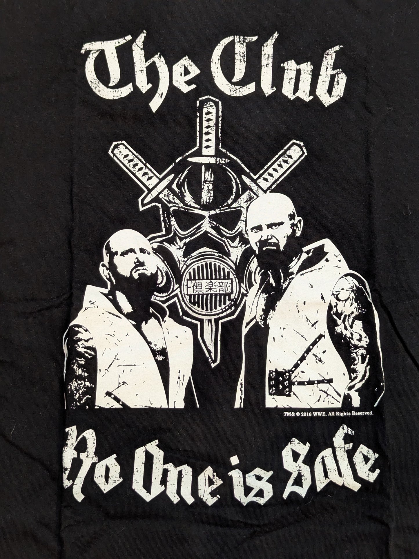 The Club (Karl Anderson  & Doc Gallows) × TWOPLATOONS Collaboration T-Shirt (WWE (2016) / Black)