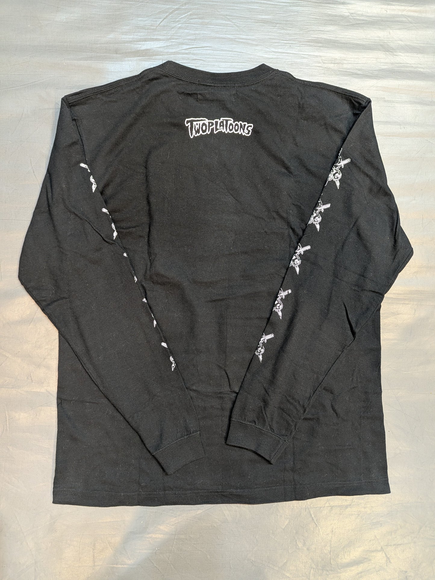 The Club (Karl Anderson  & Doc Gallows) ×TWOPLATOONS Collaboration Long Sleeve T-Shirt (WWE (2016) / Black)