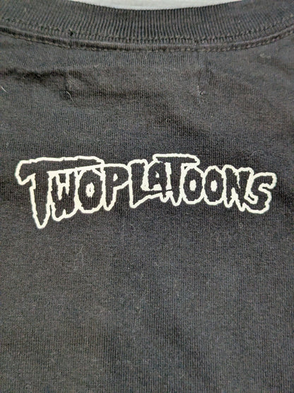 The Club (Karl Anderson  & Doc Gallows) ×TWOPLATOONS Collaboration Long Sleeve T-Shirt (WWE (2016) / Black)