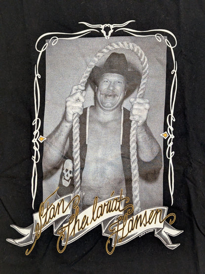 Stan Hansen ×TWOPLATOONS Collaboration T-Shirt (1) (Black)
