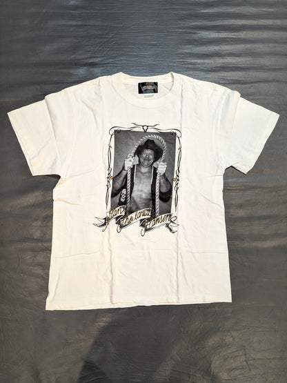 Stan Hansen× TWOPLATOONS Collaboration T-Shirt (2) (White)