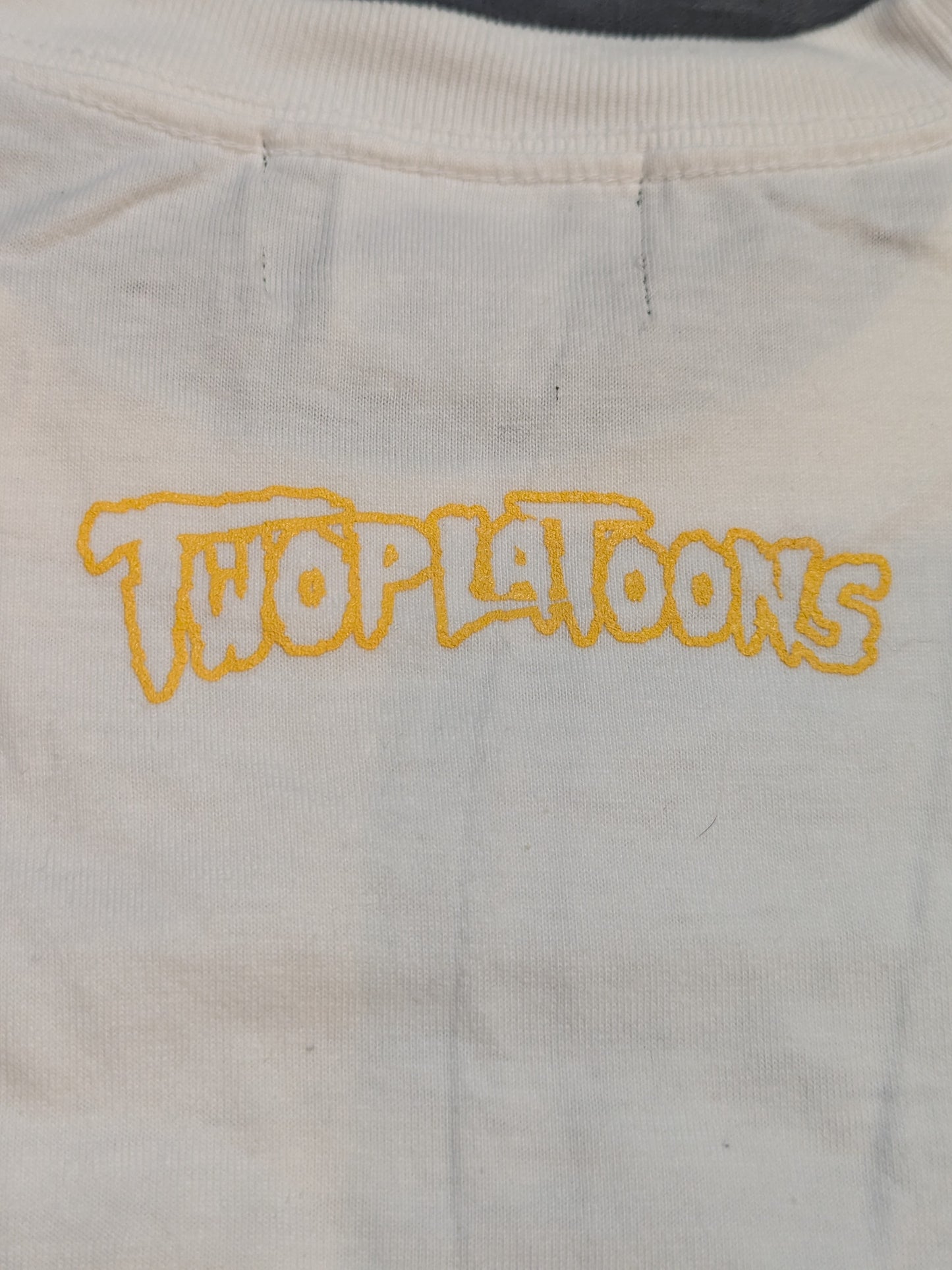 Stan Hansen× TWOPLATOONS Collaboration T-Shirt (2) (White)
