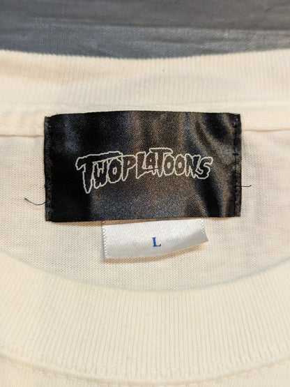 Stan Hansen× TWOPLATOONS Collaboration T-Shirt (2) (White)