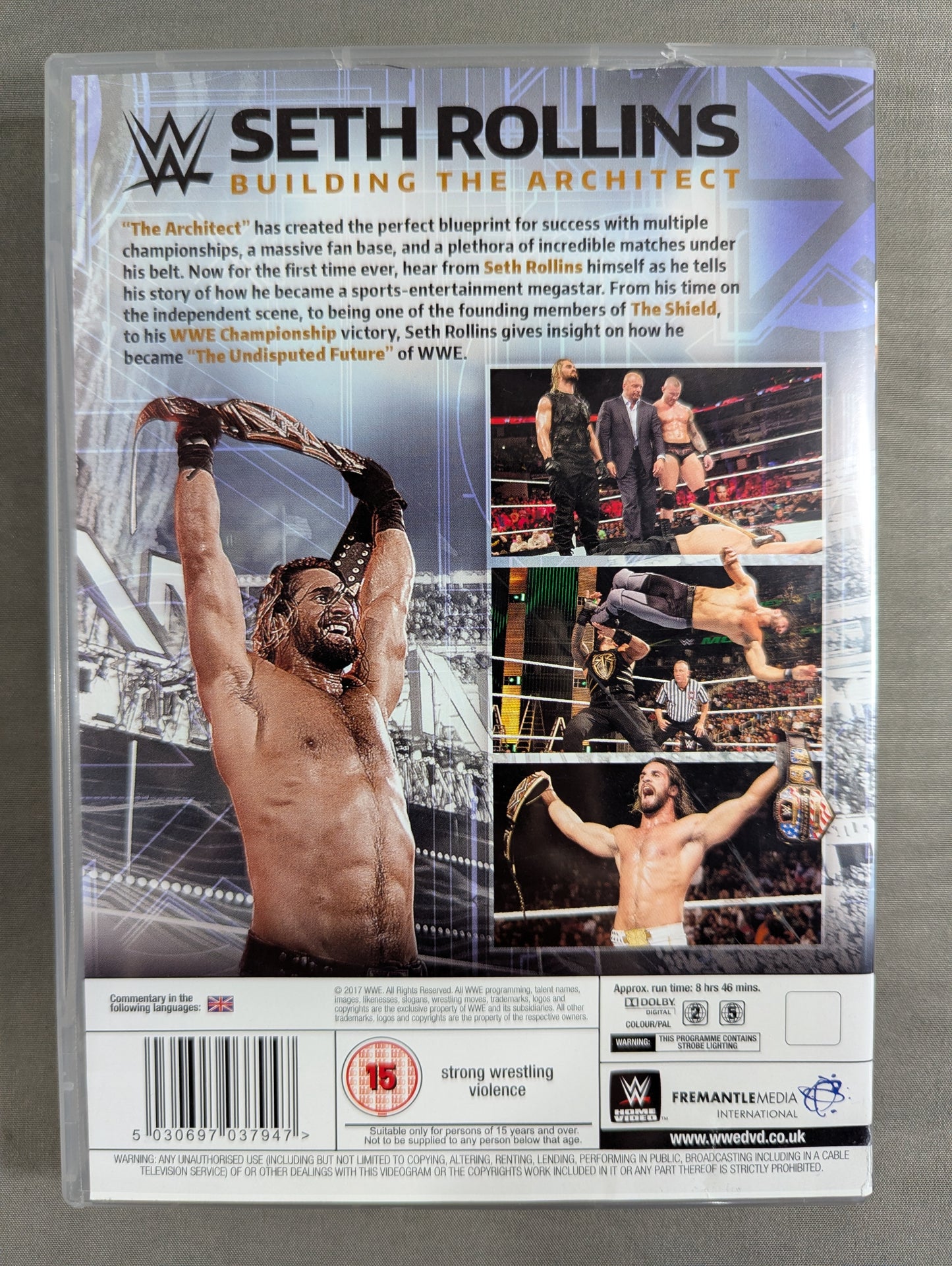 WWE SETH ROLLINS BUILDING THE ARCHITECT