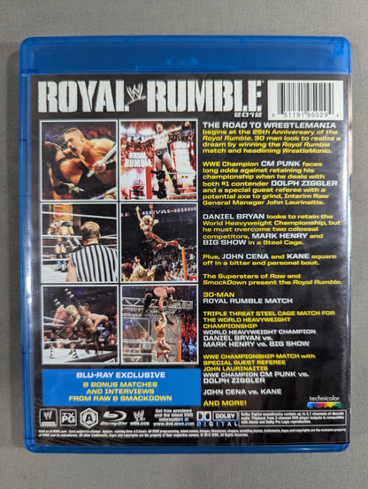 WWE ROYAL RUMBLE 2012