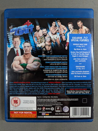 WWE OVER THE LIMIT 2012