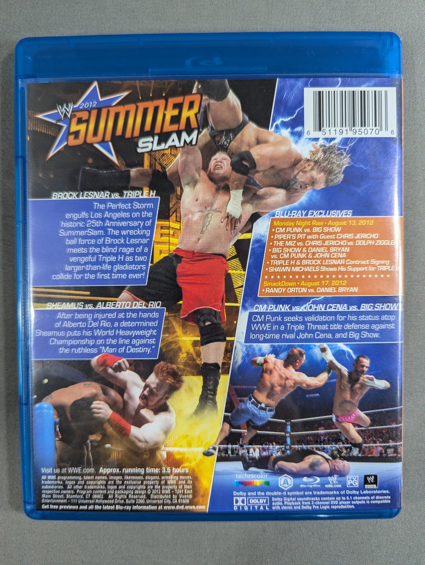 WWE SUMMERSLAM 2012