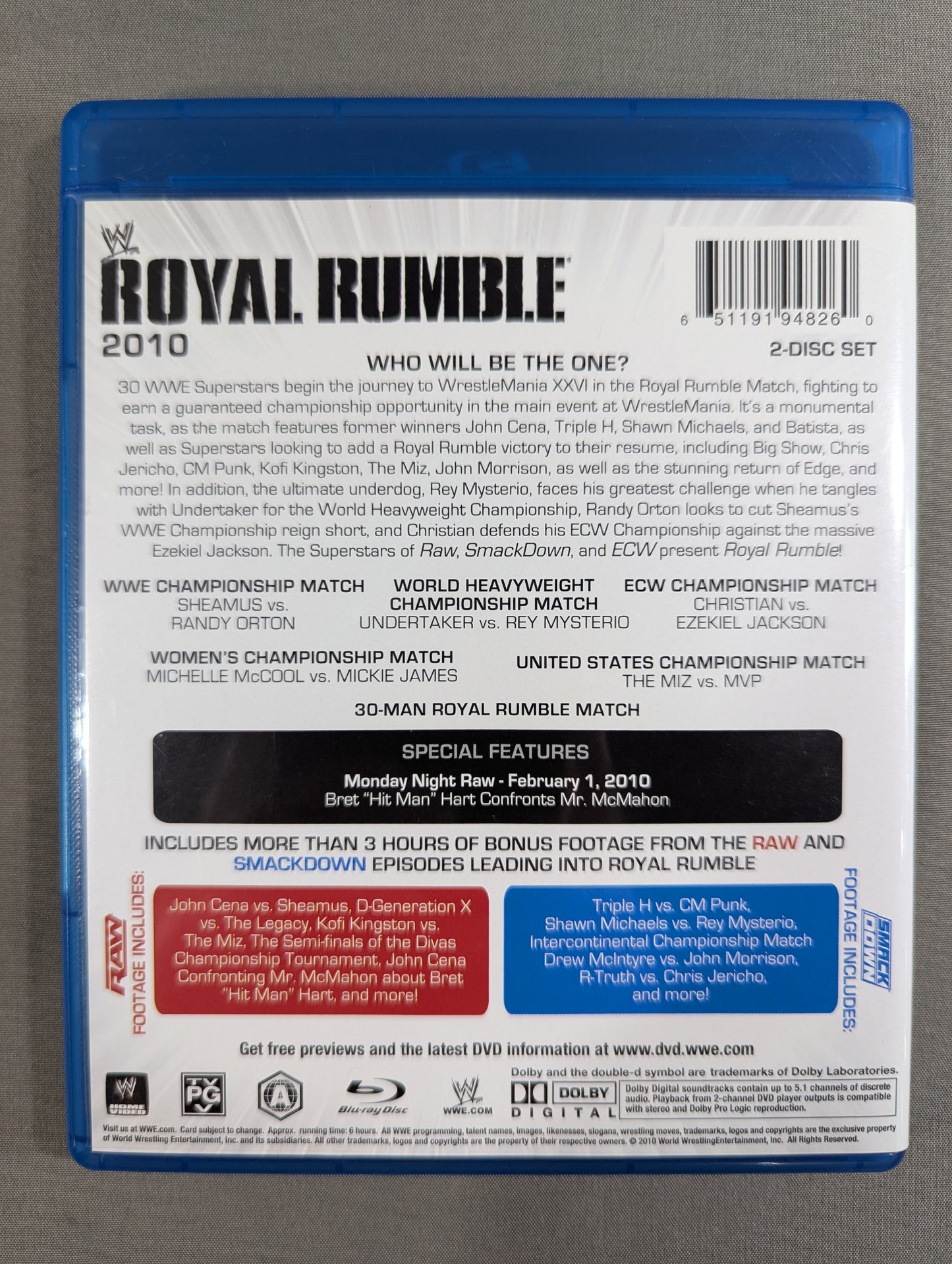WWE ROYAL RUMBLE 2010