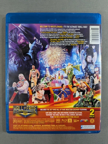 WWE WRESTLEMANIA 2017