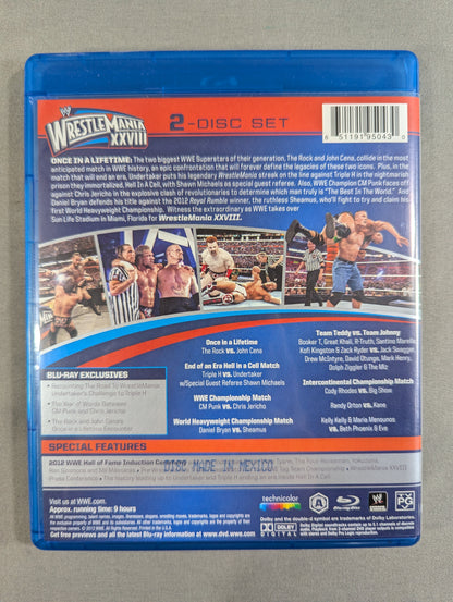 WWE WRESTLEMANIA XXⅧ ★ONCE IN LIFETIME★