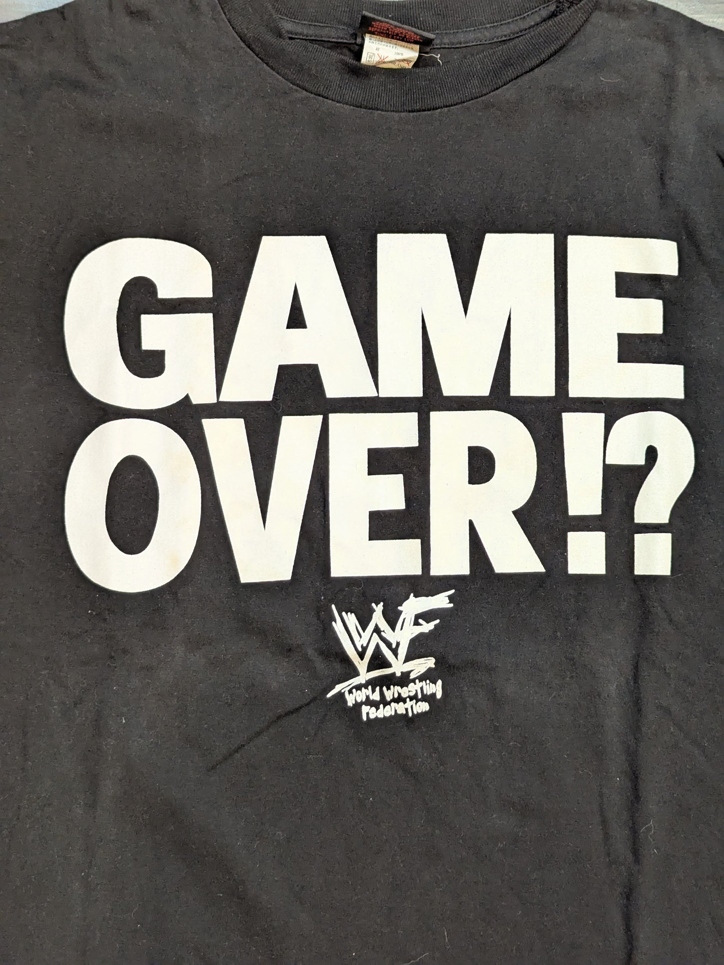 トリプルH「GAME OVER?」Tシャツ(ブートレッグ / ブラック)