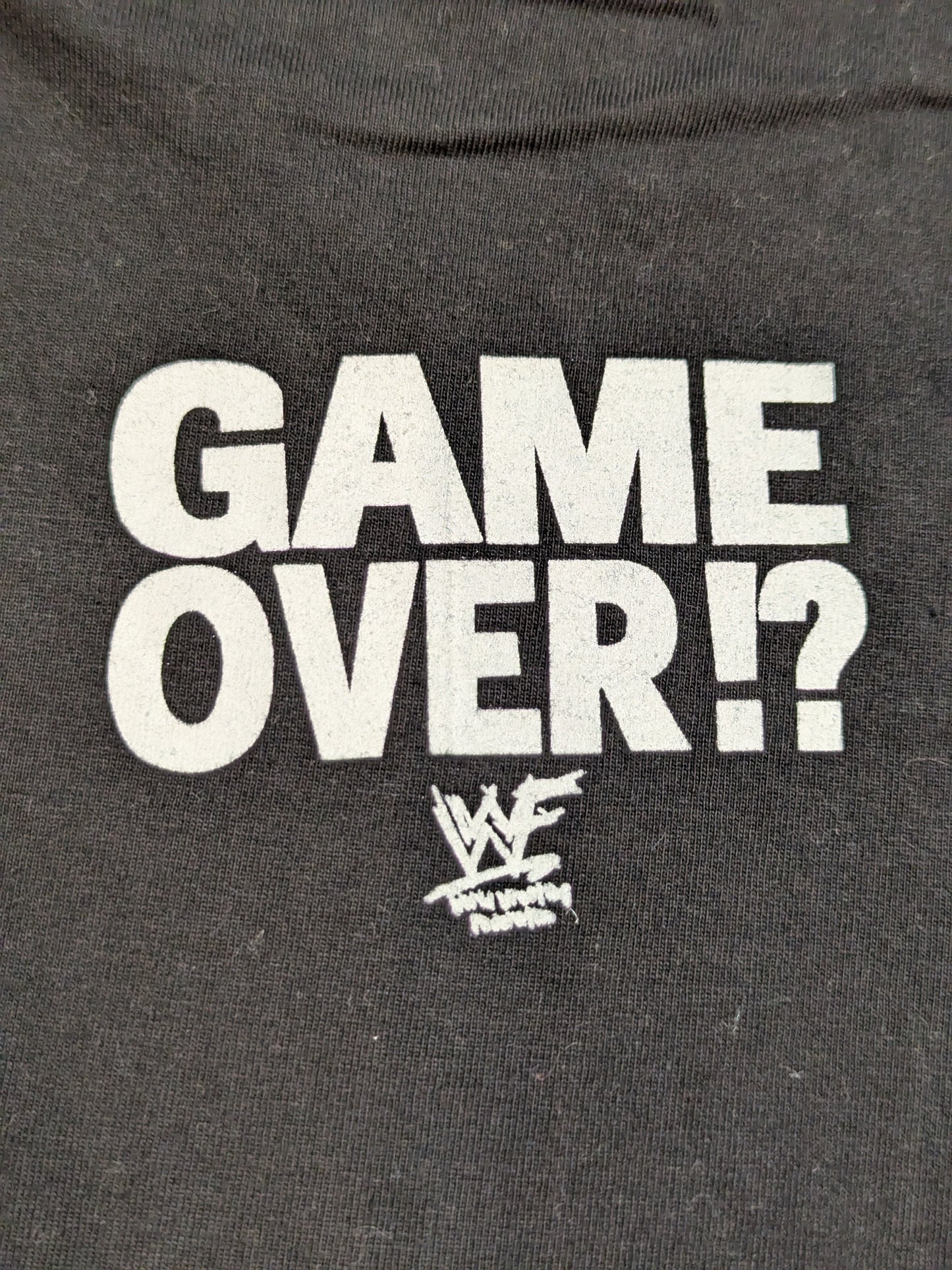 トリプルH「GAME OVER?」Tシャツ(ブートレッグ / ブラック)