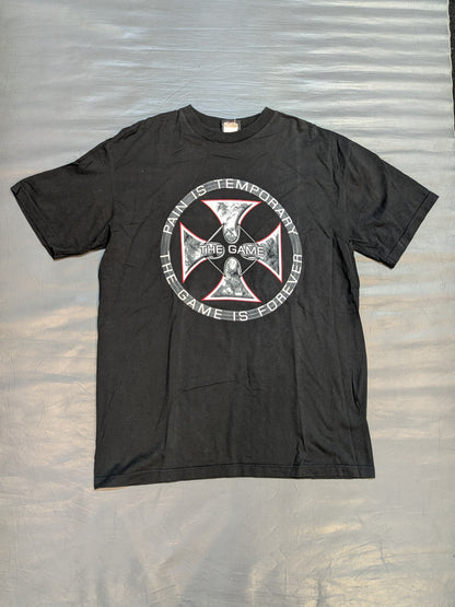 トリプルH「THE GAME FOR REPLAY」Tシャツ(ブートレッグ / ブラック)