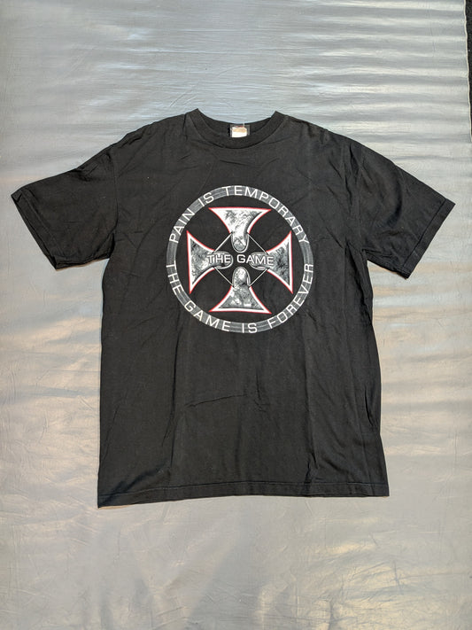 トリプルH「THE GAME FOR REPLAY」Tシャツ(ブートレッグ / ブラック)