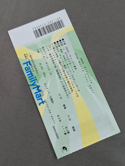 WWE Presents RAW World Tour 2011