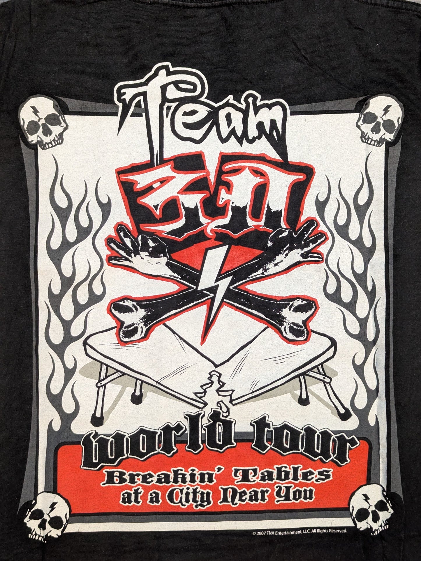 Team 3D "world tour" T-shirt (black)