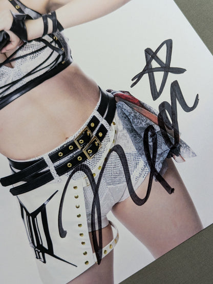NATSUPOI  hand signed autograph  Starda Mu Pro-Photo (S-9)