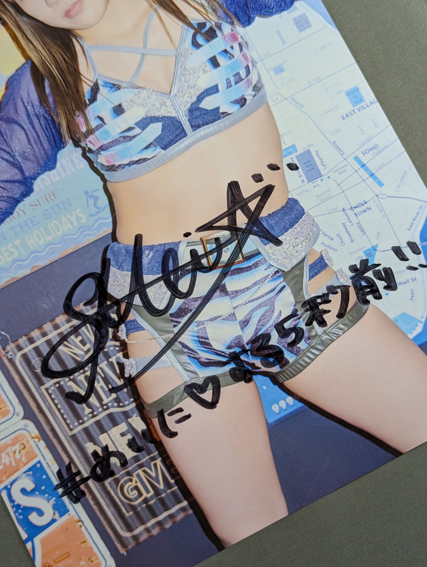 MEI SEIRA  hand signed autograph  Starda Mu Pro-Photo (C-1)