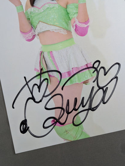 Saya Kamitani  hand signed autograph  Starda Mu Pro-Photo (D-4)