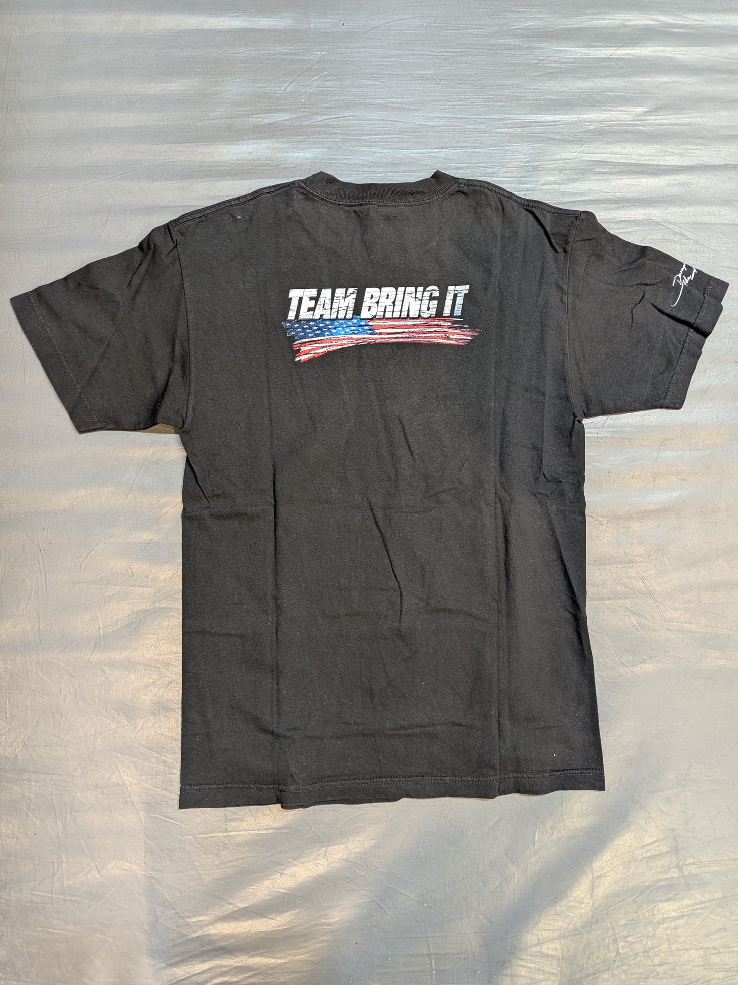 The Rock 'TEAM BRING IT!' T-shirts (2) (WWE (2000s) / Black)