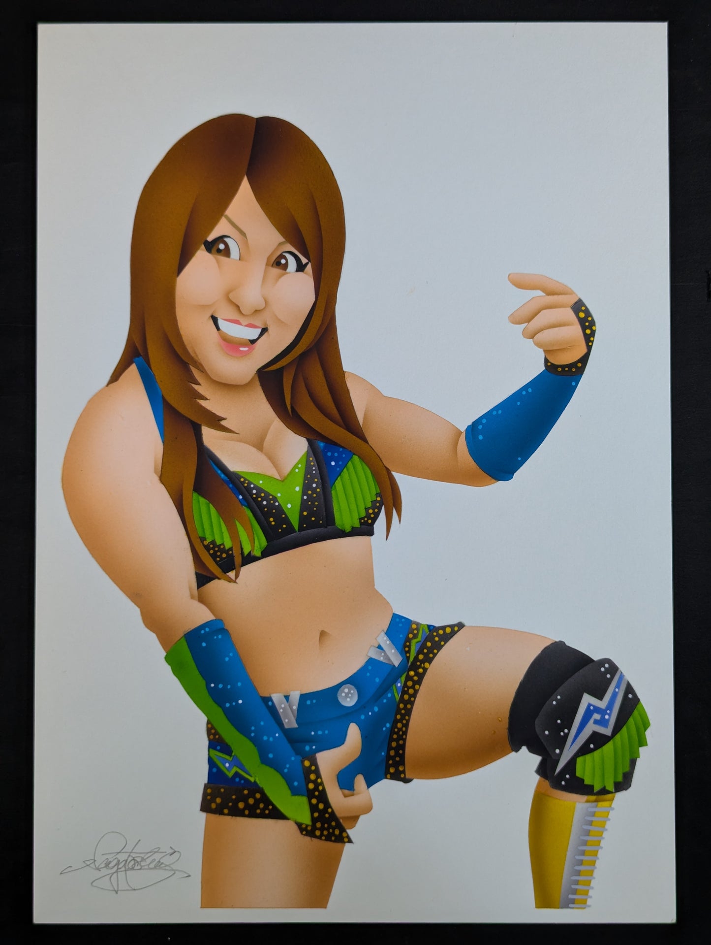 ★ Nagatoshi Sakai's original artwork ★ "The Woman in the Sky" Io Shirai (Iyo Sky)  (Iyo Sky)