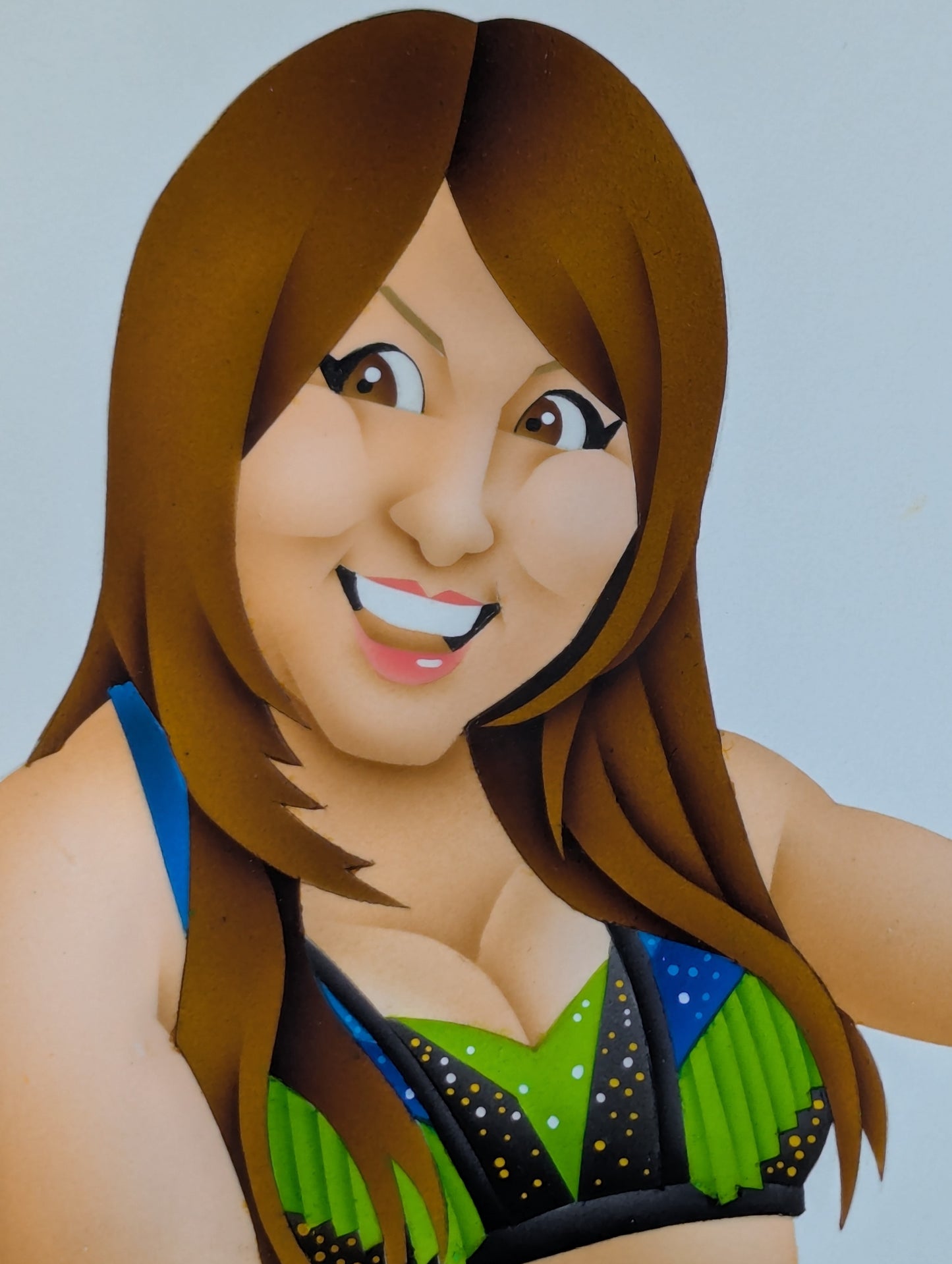 ★ Nagatoshi Sakai's original artwork ★ "The Woman in the Sky" Io Shirai (Iyo Sky)  (Iyo Sky)