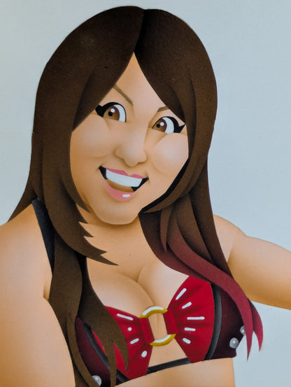 ★ Nagatoshi Sakai's original artwork ★ "The Woman in the Sky" Io Shirai (Iyo Sky)  (Iyo Sky)